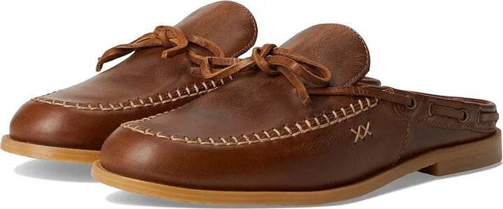 Free People Seas The Day Mule Women's Shoes Luggage : EU 36 (US Women's 6) M, Leather