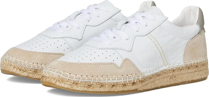 Free People Serendipity Sneaker Women's Shoes Chalk : EU 37 (US Women's 7) M, Suede