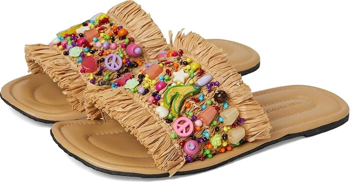 Free People Shipwrecked Slide Sandal Women's Wedge Shoes : EU 36 (US Women's 6) M, Synthetic