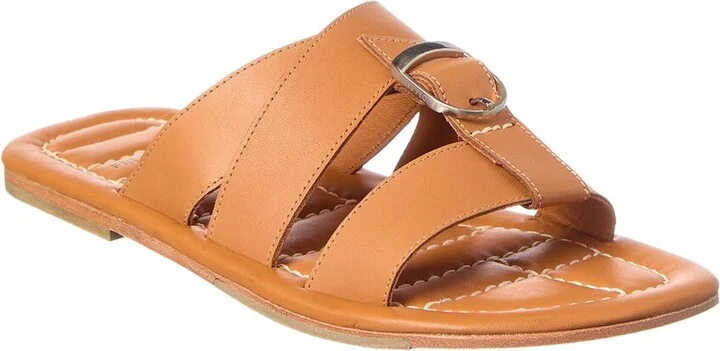 Free People Sloan Buckle Leather Sandal