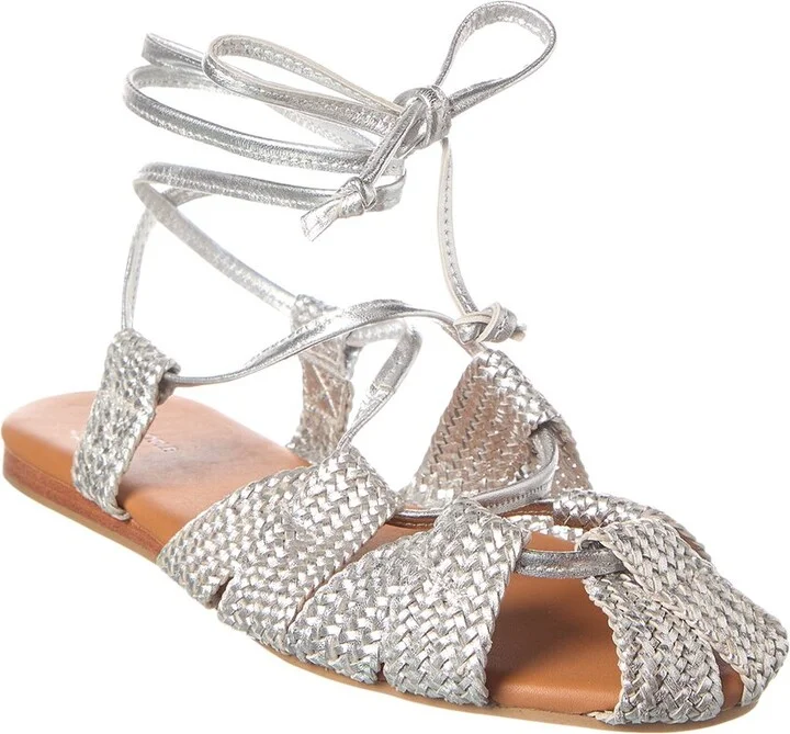 Free People Sunny Gilly Leather Sandal