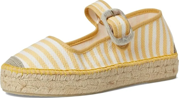 Free People Surfside Mary Jane 2.0 Women's Shoes Lemon Zest : EU 38 (US Women's 8) M, Canvas - Image 5