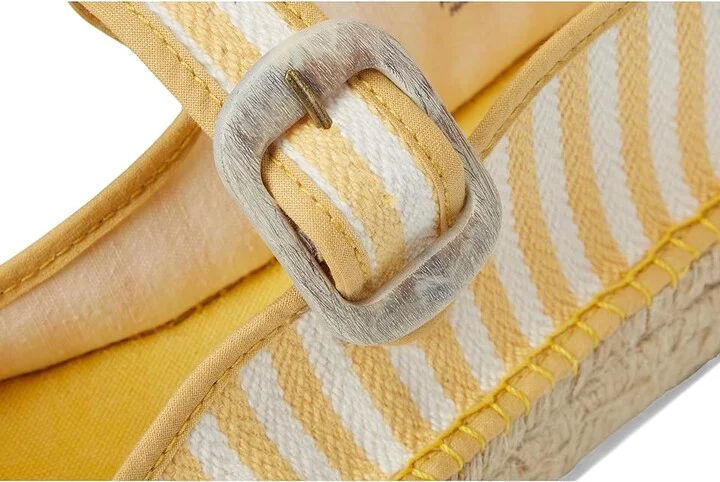 Free People Surfside Mary Jane 2.0 Women's Shoes Lemon Zest : EU 38 (US Women's 8) M, Canvas - Image 7