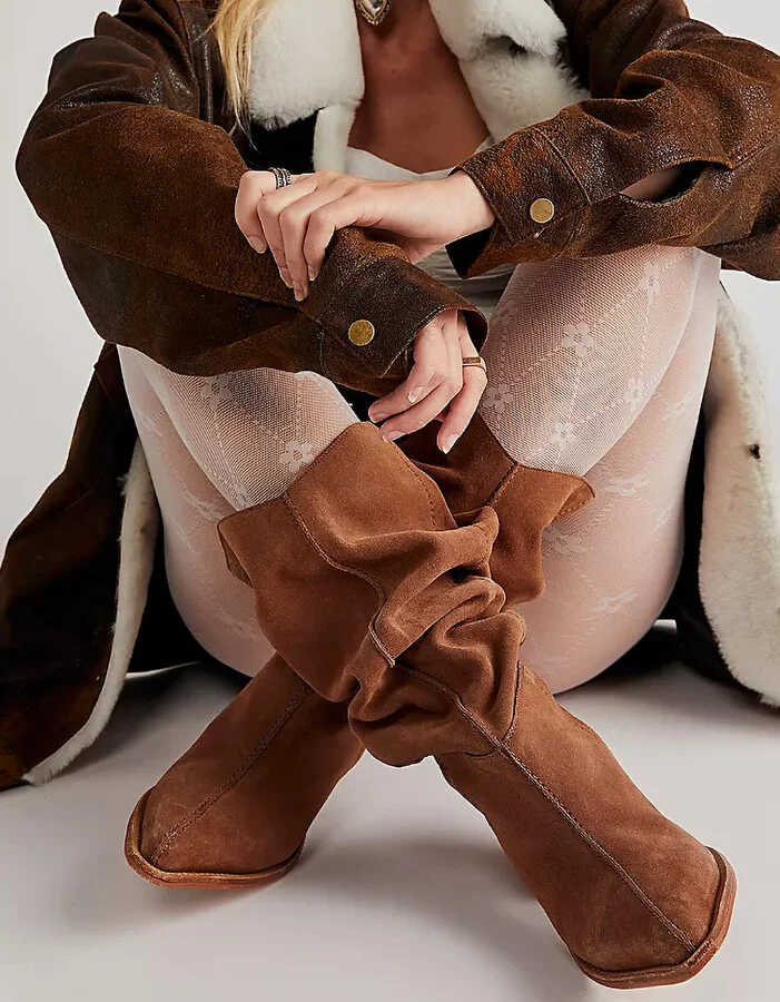 FREE PEOPLE Sway Low Slouch Womens Boots - Image 2