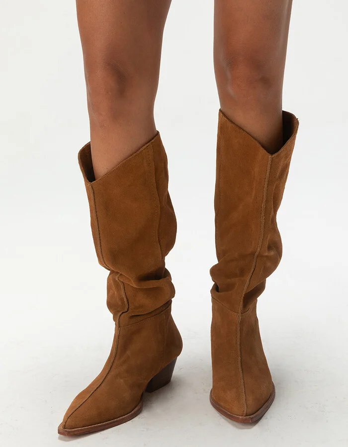 FREE PEOPLE Sway Low Slouch Womens Boots - Image 5
