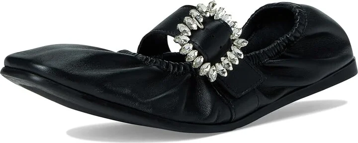 Free People Ursa Gemini Ballet Flat Women's Shoes Black Leather : EU 36.5 (US Women's 6.5) M - Image 5
