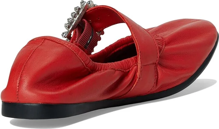 Free People Ursa Gemini Ballet Flat Women's Shoes Black Leather : EU 36.5 (US Women's 6.5) M - Image 10