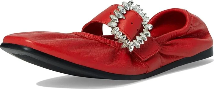 Free People Ursa Gemini Ballet Flat Women's Shoes Black Leather : EU 36.5 (US Women's 6.5) M - Image 11