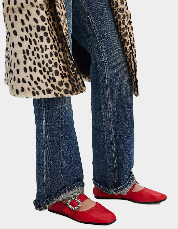 FREE PEOPLE Ursa Gemini Womens Ballet Flats
