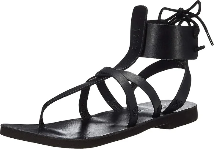 Free People Vacation Day Wrap Sandal Women's Shoes Black : EU 36.5 (US Women's 6.5) M - Image 2