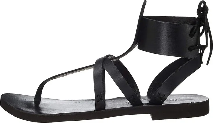 Free People Vacation Day Wrap Sandal Women's Shoes Black : EU 36.5 (US Women's 6.5) M - Image 7