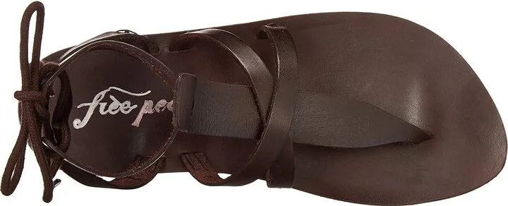 Free People Vacation Day Wrap Sandal Women's Shoes Oxblood : EU 36.5 (US Women's 6.5) M - Image 3