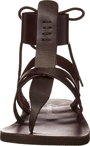 Free People Vacation Day Wrap Sandal Women's Shoes Oxblood : EU 36.5 (US Women's 6.5) M - Image 6