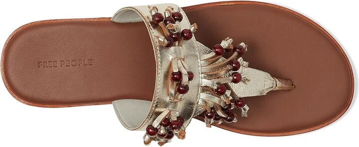 Free People Vegan Sadie Sandals Women's Dress Sandals Oiled Silt Suede : EU 37.5 (US Women's 7.5) M - Image 8