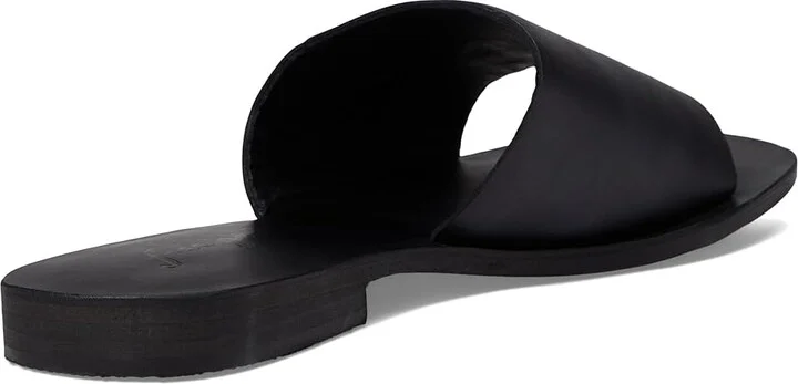 Free People Verona Slide Sandals Women's Shoes Black : EU 36 (US Women's 6) M, Leather - Image 4