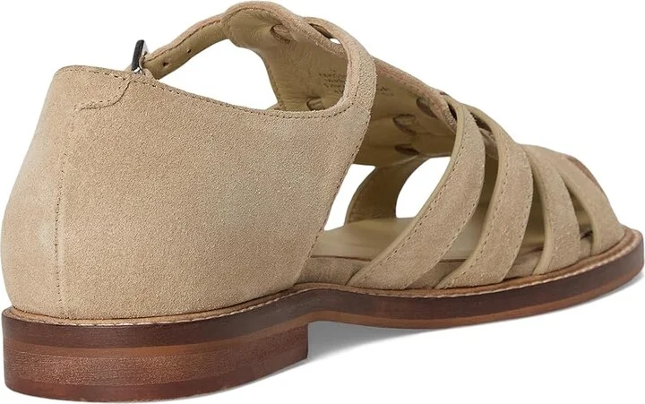 Free People Willow Fisherman Women's Flat Shoes Black Leather : EU 40 (US Women's 10) M, Suede - Image 10