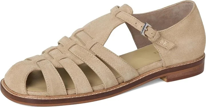 Free People Willow Fisherman Women's Flat Shoes Black Leather : EU 40 (US Women's 10) M, Suede - Image 11