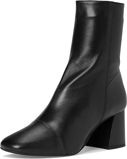 Free People Wisteria Ankle Boot Women's Boots Black Leather : EU 37 (US Women's 7) M - Image 5