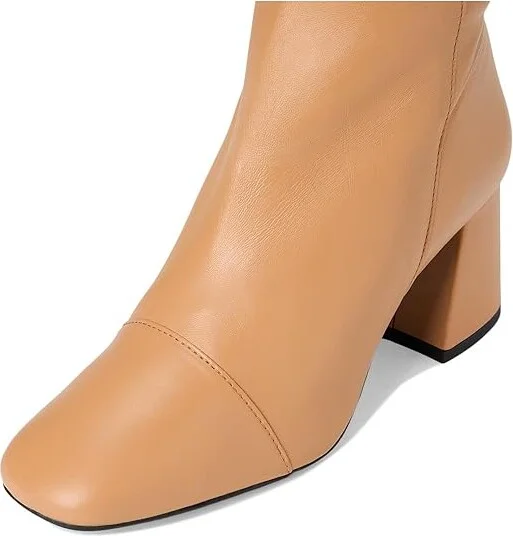 Free People Wisteria Ankle Boot Women's Boots Black Leather : EU 37 (US Women's 7) M - Image 8