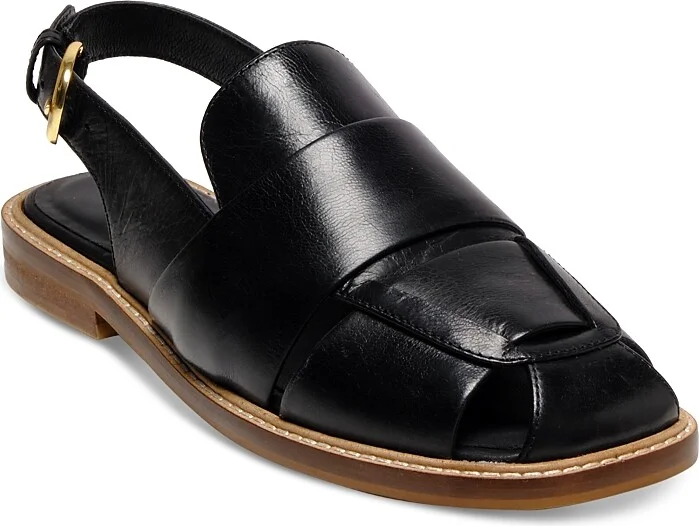 Free People Women's Libby Square Toe Slingback Fisherman Sandals