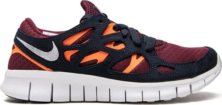 Free Run 2 "Dark Beetroot/White/Total Oran" sneakers