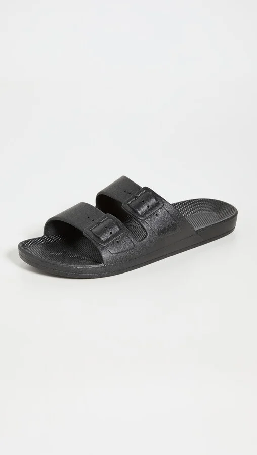 Freedom Moses Two Band Unisex Slide - Image 2