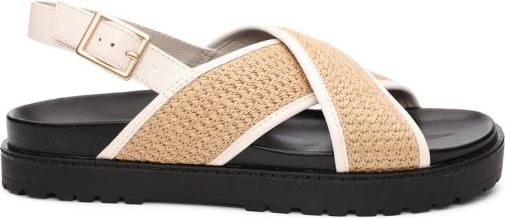 Freedom Raffia Slingback Platform Sandal - Image 3