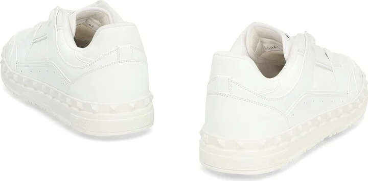 Freedots Leather Low-top Sneakers - Image 4