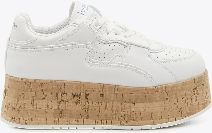 Freedots XL Leather Platform Sneakers