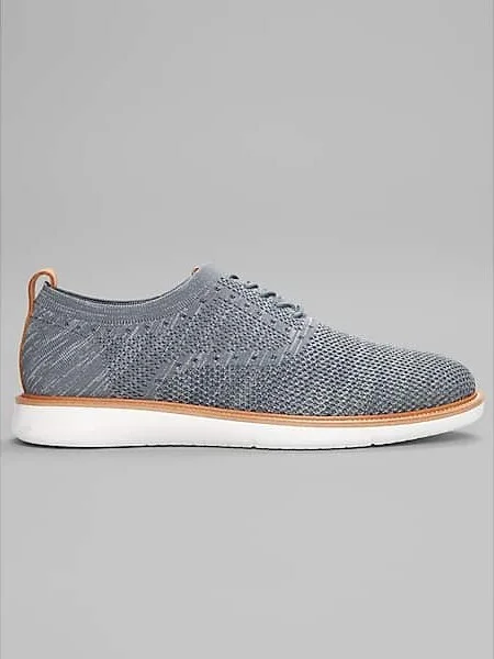 Freeman Men's Shiloh Knit Oxfords Gray