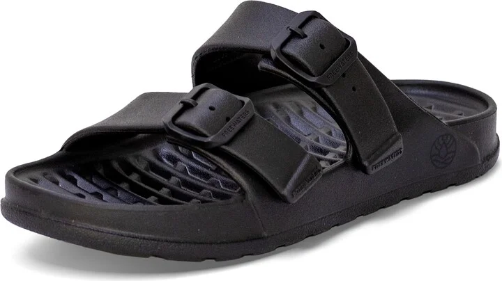 Freewaters Cloud9 Explorer - Unisex Adventure Slide Sandal - Black