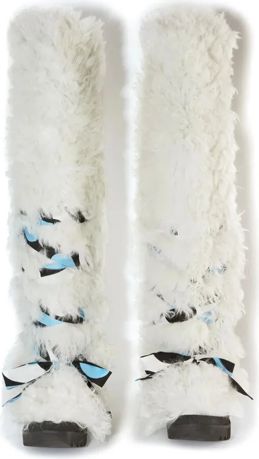 Freezy shearling high boots - Image 3
