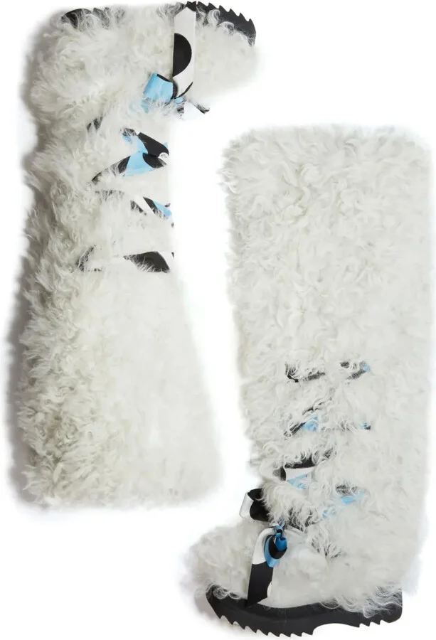 Freezy shearling high boots - Image 5