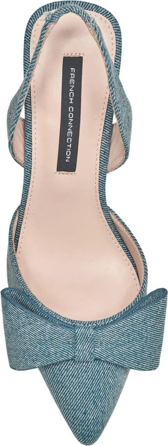 French Connection Ladies Croatia Slingback Kitten Heel - Image 5