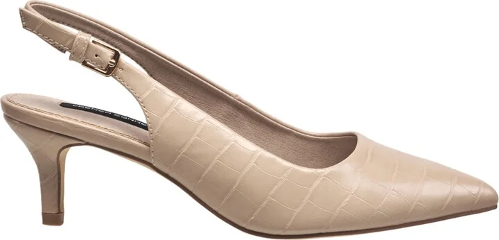 French Connection Ladies Quinn Slingback Kitten Heel - Image 7