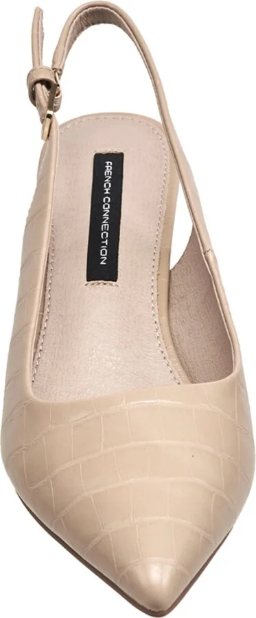 French Connection Ladies Quinn Slingback Kitten Heel - Image 9