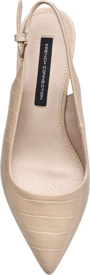 French Connection Ladies Quinn Slingback Kitten Heel - Image 11