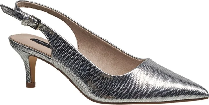 Silver -Patent Leather