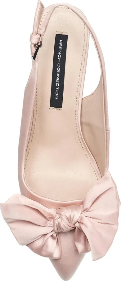 French Connection Ladies Quinnbow Slingback Kitten Heel - Image 5