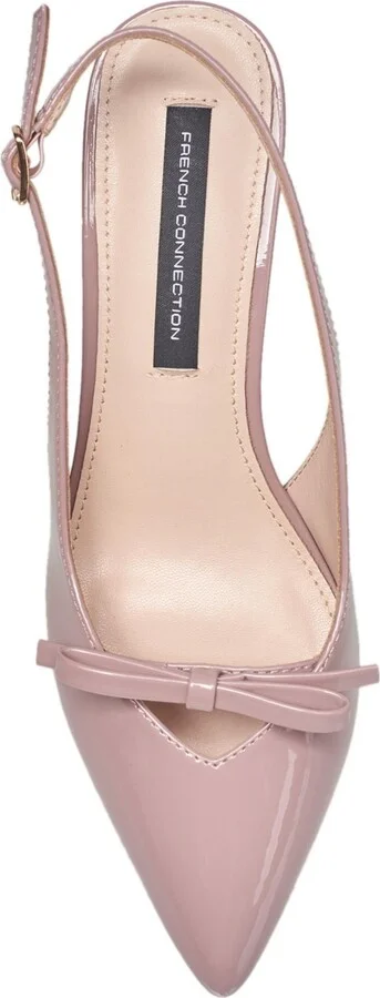French Connection Ladies Quinny Slingback Kitten Heel - Image 5