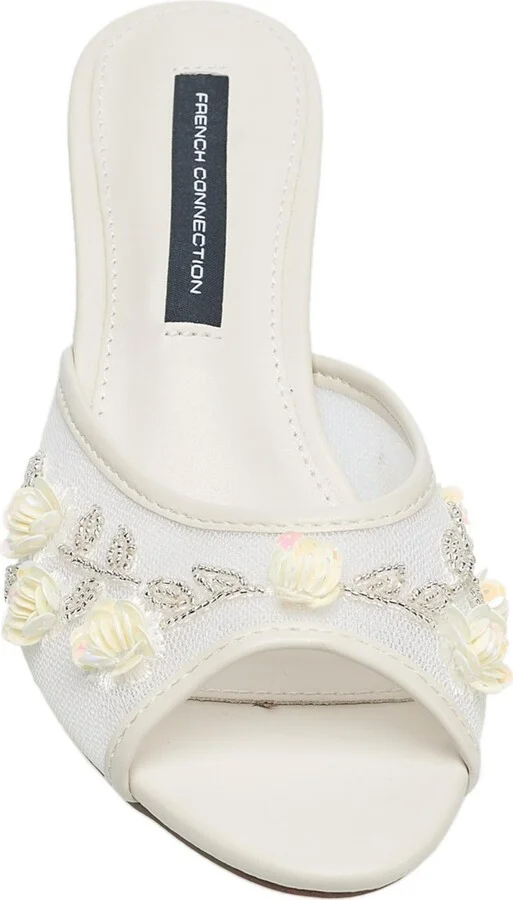 French Connection Ladies Ritz Mesh Kitten Heel - Image 4