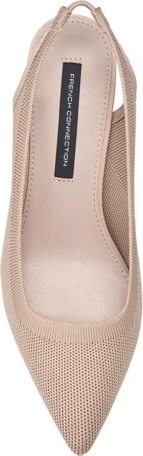 French Connection Ladies Viva Slingback Kitten Heel - Image 4