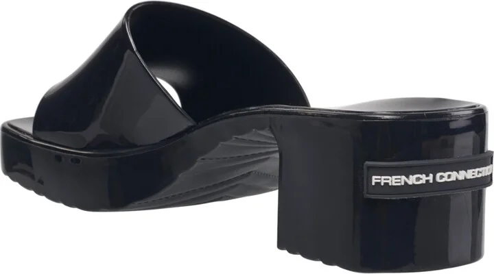 French Connection Women's Almira Slip On Open Toe Heel Sandal - Image 8
