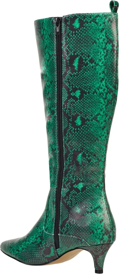 French Connection Women's Darcy Kitten Heel Knee High Boots - Image 3