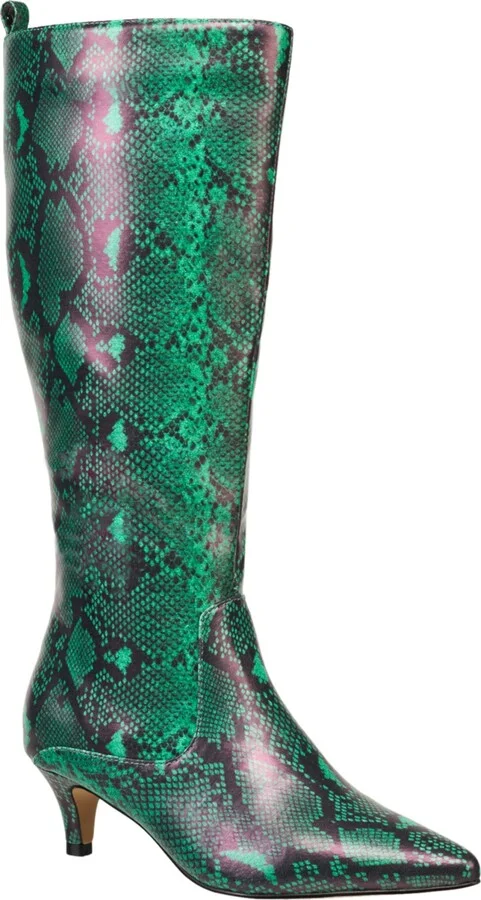 French Connection Women's Darcy Kitten Heel Knee High Boots