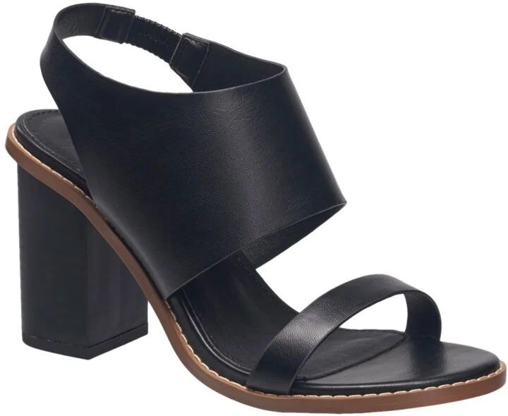 French Connection Women's Lori Block Heel Dress Sandals