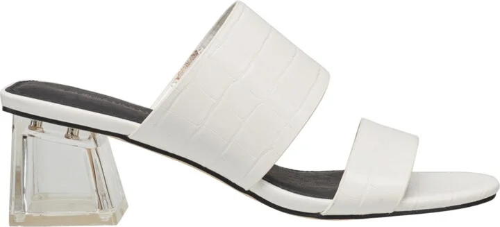 French Connection Women's Slide on Block Heel Sandals - Image 2