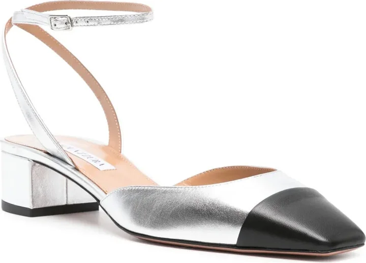 French Flirt 35mm leather pumps - Image 2