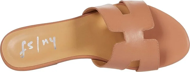 French Sole Alibi Sandal Women's Shoes Camel Leather : 6 M - Image 2