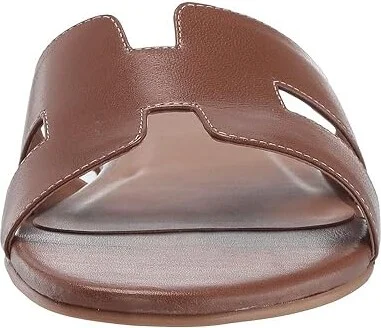 French Sole Alibi Sandal Women's Shoes Cognac Leather : 5 M - Image 6